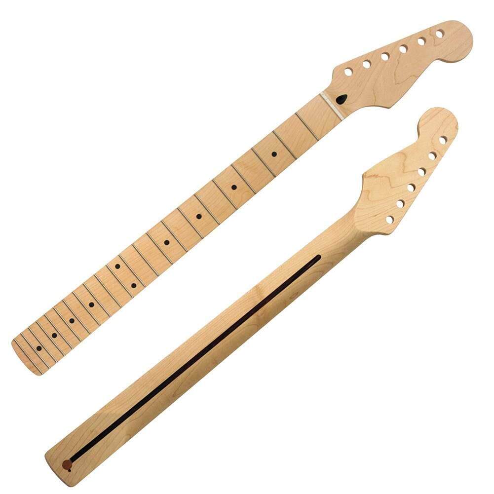 22品 枫木指板 电吉他琴颈柄for ST Strat --带背中线