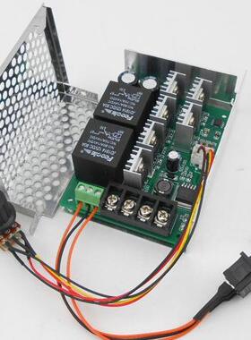 WM直流电机正调速器 12v2436v4P8v 马达倒顺vMMI开关 反转切换器