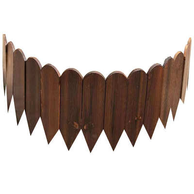 菜地栅栏杆院子装饰护栏篱笆围栏户外花园碳化木栏实木别墅