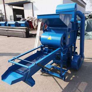 供应除尘花生脱壳机柴油机带花生剥壳机大型花生剥壳机器