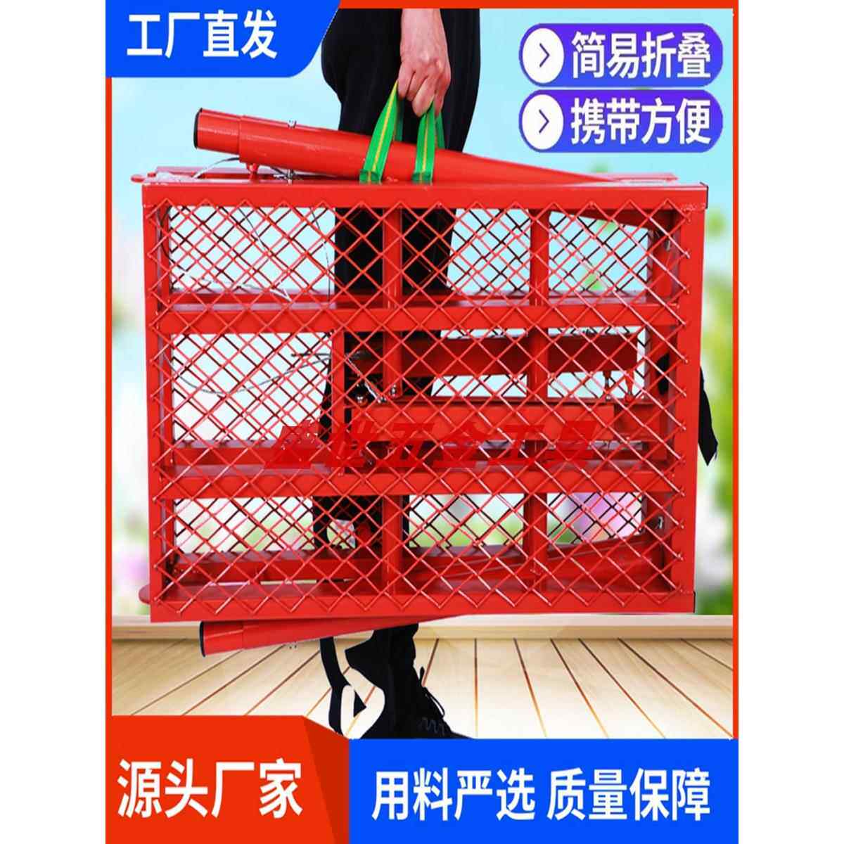 厂家直营马凳折叠升降加厚铁架子圆管伸缩装修2米脚手架平台凳子