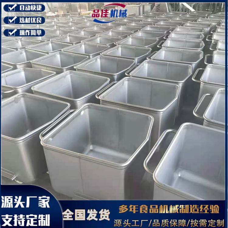 食品厂车间周转车，不锈钢小推车价格，小料车厂家