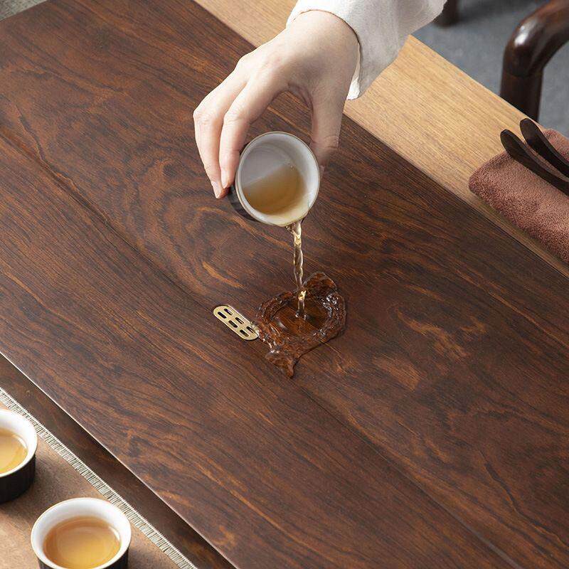 号干泡茶台大带排板水平面大随心茶盘一起件批茶海竹子茶台中式
