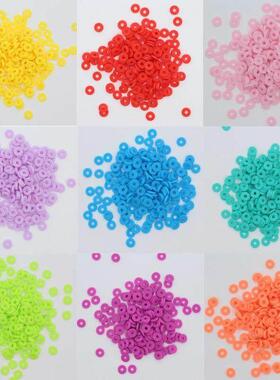 6mm Boho Polymer Clay Beads For DIY Jewelry Making Bracelet