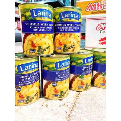 HUMMUS TAHINA土耳其三明治酱料即食酱菜鹰嘴豆泥三角豆酱Turkiye