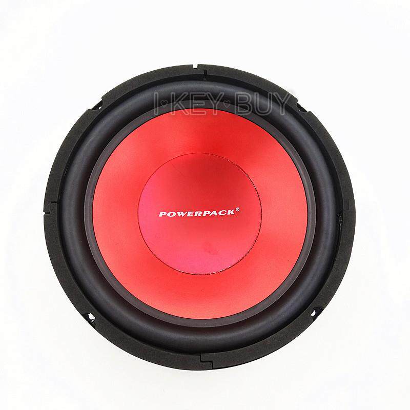 10寸 红色低音喇叭 功率400瓦 4 欧姆 车载低音