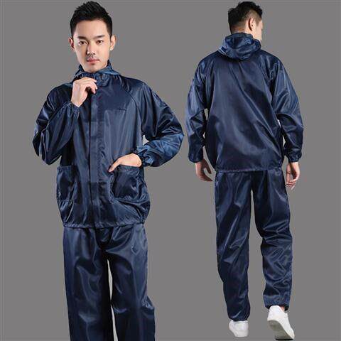 养殖工作服养殖场专用防护服养猪厂喂猪衣服防臭防水防污耐脏连体