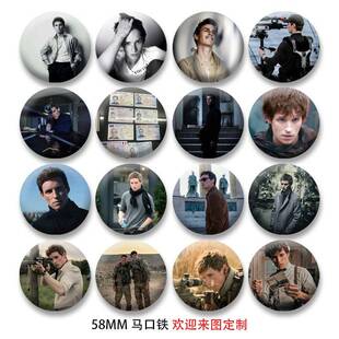 埃迪雷德梅恩周边吧唧徽章58mm马口铁胸针挂件胸章礼物