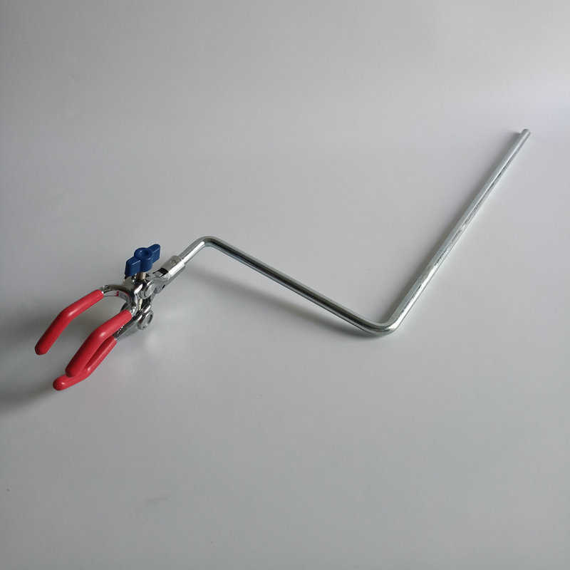 杭州莱伯斯 30cm实验用直角变向万用夹 三爪夹 烧瓶夹 冷凝管夹