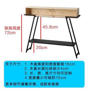 玄关桌入户极窄长条几墙边条案走廊尽头玄关台置物架小玄关柜