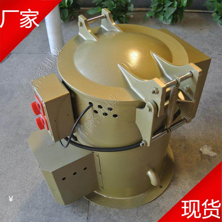 供应工业转筒式热风干脱油甩干一体机500型五金烘干脱水机