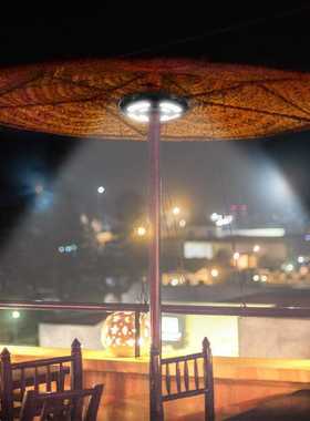 现货20+8LED带夹子挂钩伞灯多功能帐篷灯野营灯罗马伞灯