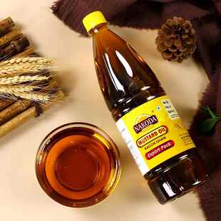 印度进口纯芥末油Mustard Oil I芥籽油芥菜籽油素食香辛辣调味油