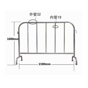 市政冲孔铁马护栏可移动铁马围蔽广州黄黑铁马围栏电力护栏厂家