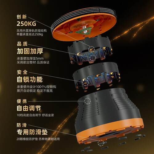 叠户ps2022外折椅子露沙滩躺椅钓高鱼铁动车马扎可携式伸营缩凳子