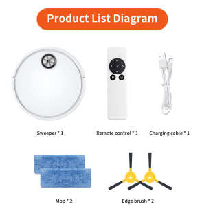 扫地机器人 全自动家用智能扫拖吸三合一体APP遥控带水箱批发