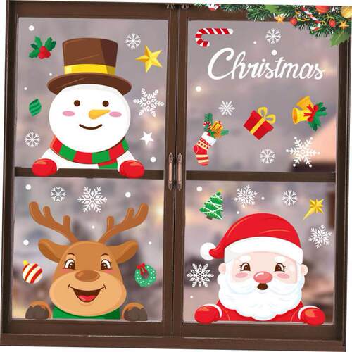 Christmas decoration Christmas Tree Old Man Snowman Snowflak