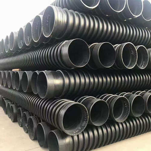 扩hdpe波纹管壁 口pe管电熔插式克拉缠绕壁b管中空结构承型管缠绕