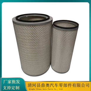 适用于华凌搅拌车 k3250空气滤芯 德龙F3000重型车空气滤清器