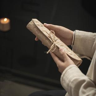 新中式茶席布垫锦缎禅意布艺茶席茶几桌布现代简约棉麻茶布桌旗