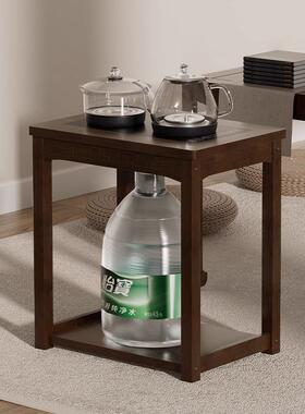 几小型家用户UII泡茶边客厅沙边柜烧水壶茶一体几茶水发柜水桶置