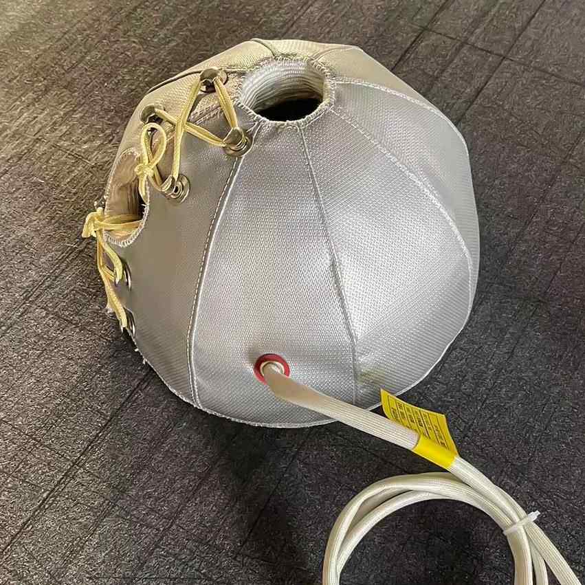 专业生产高温电加热套烧瓶 上半部柔性加热衣 智能温控精准控温