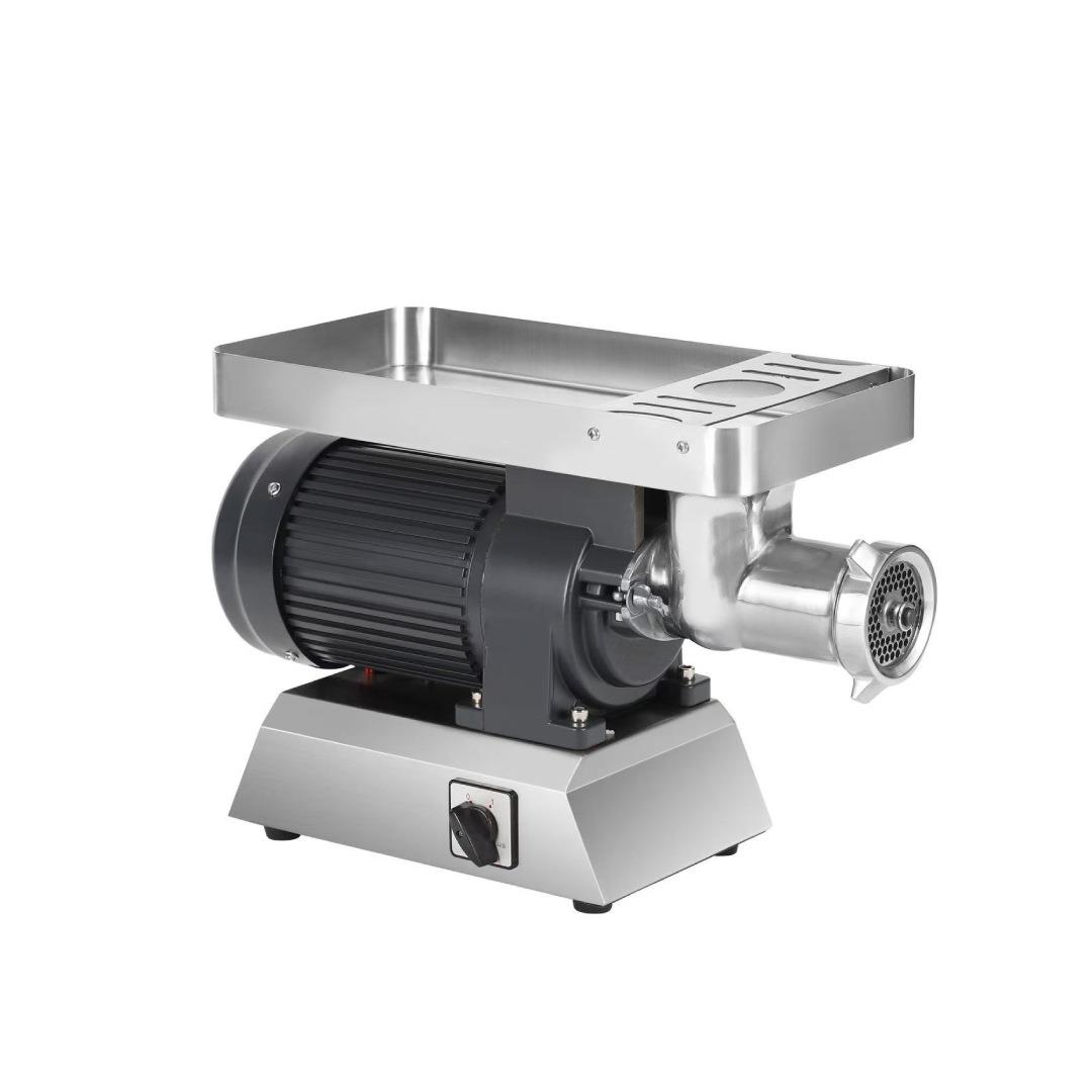 商用不锈钢电动绞肉机 台式小型多功能 绞肉机肉沫馅灌肠机设备