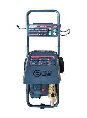 全自动物业超高压商用洗车机 洗车清洗机店s17b电动工业霸虎鲨绿