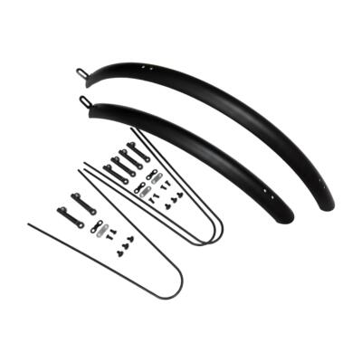 适用于 于RC100v2公路车700C挡泥板泥除宽4.3cm哑黑色c煞车泥瓦