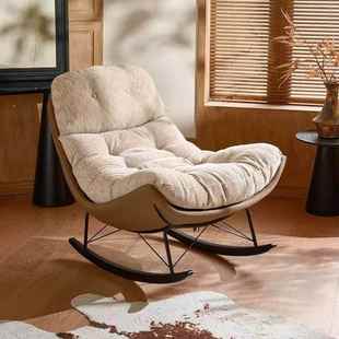 摇椅沙发大人躺椅阳台家用休闲懒人沙发单人摇摇椅躺椅成人可睡觉