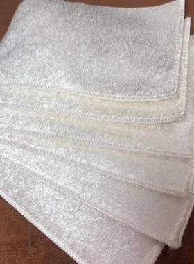 纯白色竹签维加厚家用洗碗去油抹桌子毛巾洗碗布