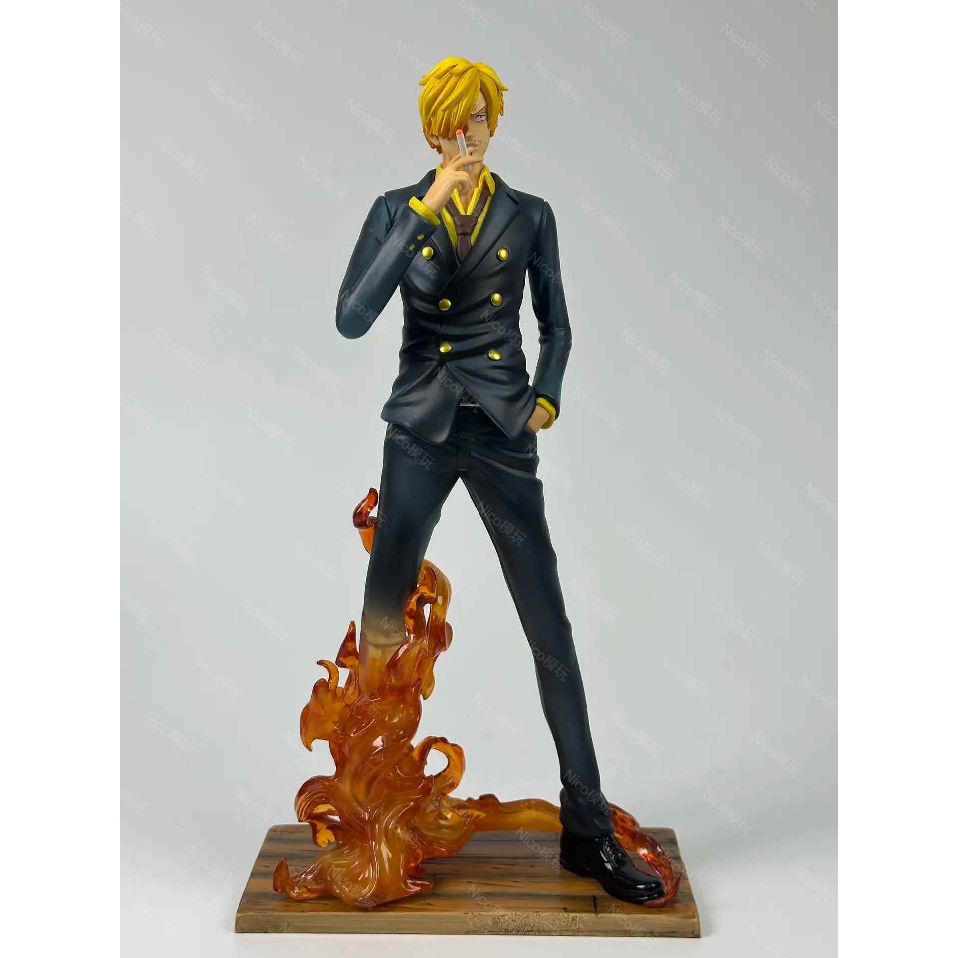 JT雕像哥C2山治 路飞 海贼王手办GK模型摆件动漫周边礼物天绘盒装