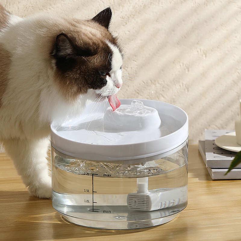 夏季宠物智能猫咪喂水器自动过滤防干烧活水循环喷泉自动饮水机