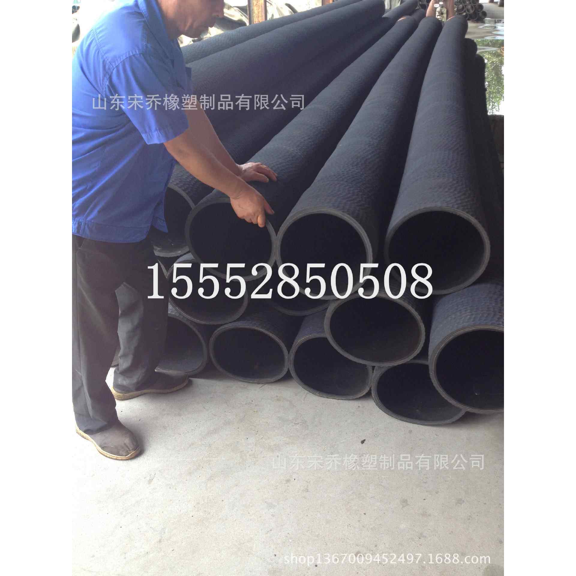 输送泥浆沙子专用耐磨钢丝骨架橡胶管打桩机专用橡胶钢丝管