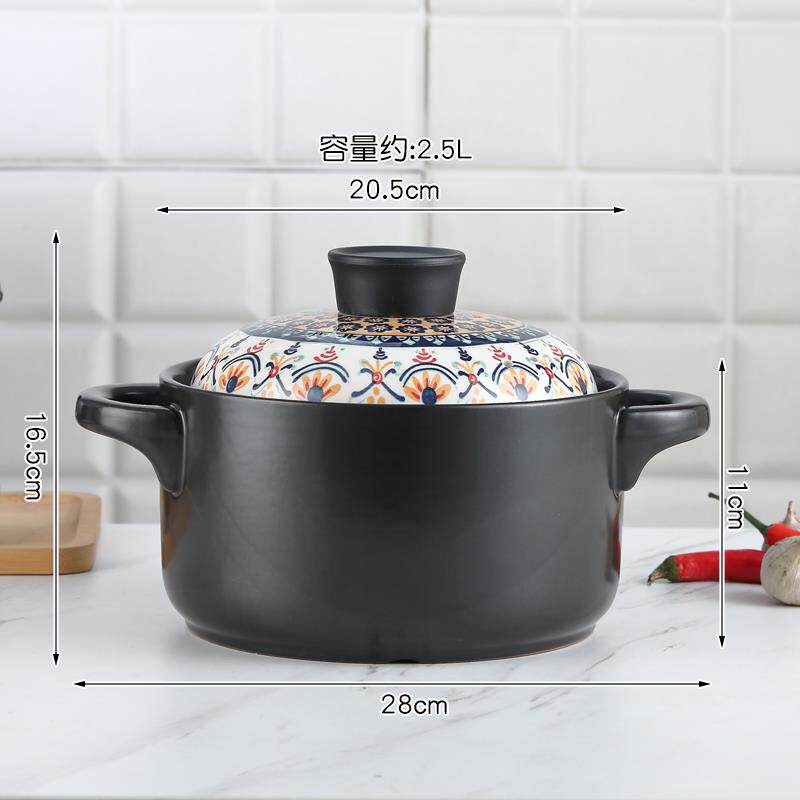 正品砂锅炖锅煲汤家专用气煤气灶饭用煲仔瓦煲陶瓷锅大沙锅汤燃煲