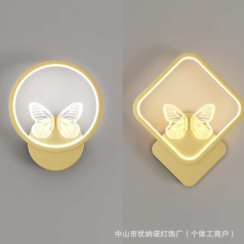 创意轻奢壁灯卧室客厅电视背景墙灯具现代简约楼梯阳台网红床头灯