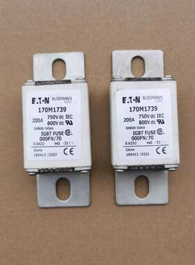 巴斯曼新能源熔断器170M1738-39-40-42 800VDC160-200-250-350A