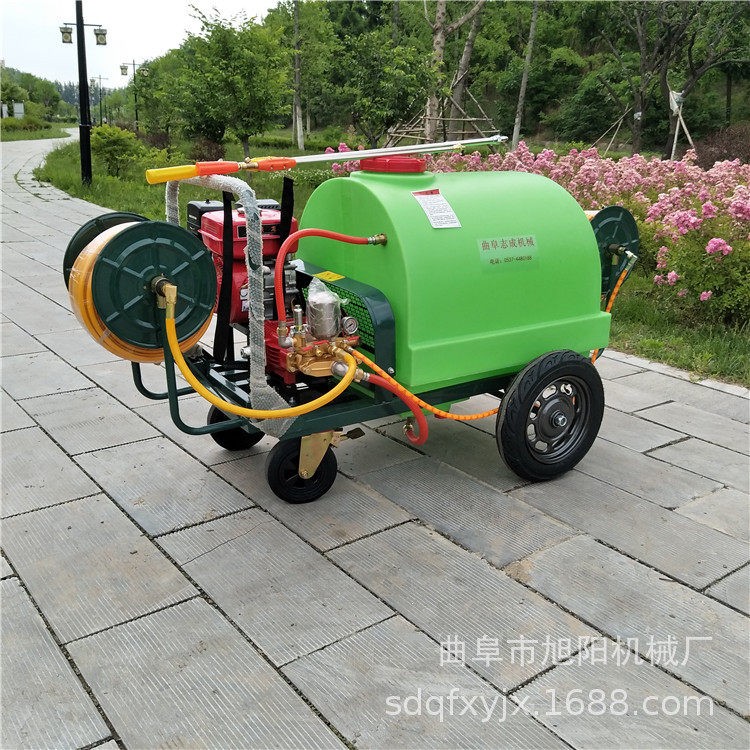 农用压电动打机园林农田除虫喷雾器杀菌消毒手推式汽油打车