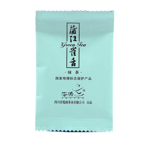 包邮蜀涛蒲江雀舌56克四川绿茶明前嫩芽春茶新茶3.5克*16袋独立装