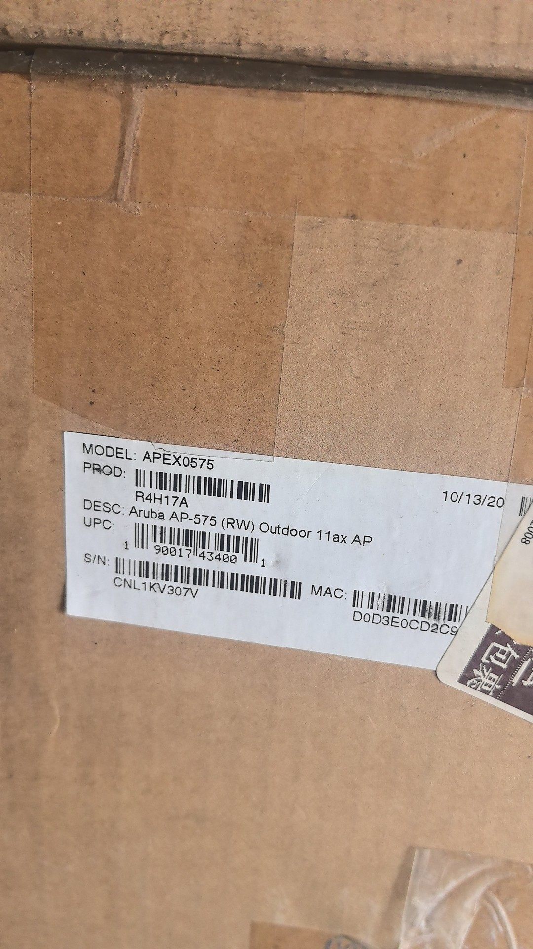 Aruba AP-575(RW) 全新成色漂亮仅开箱，未使用