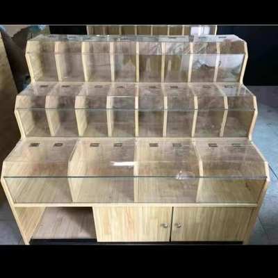 超市散称零食糖果干果货架玻璃带盖茶业展示柜干货调料药材杂粮柜