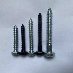 木螺丝现货镀锌外六角螺钉自攻螺丝钉DIN571外六角头尖尾自攻丝钉