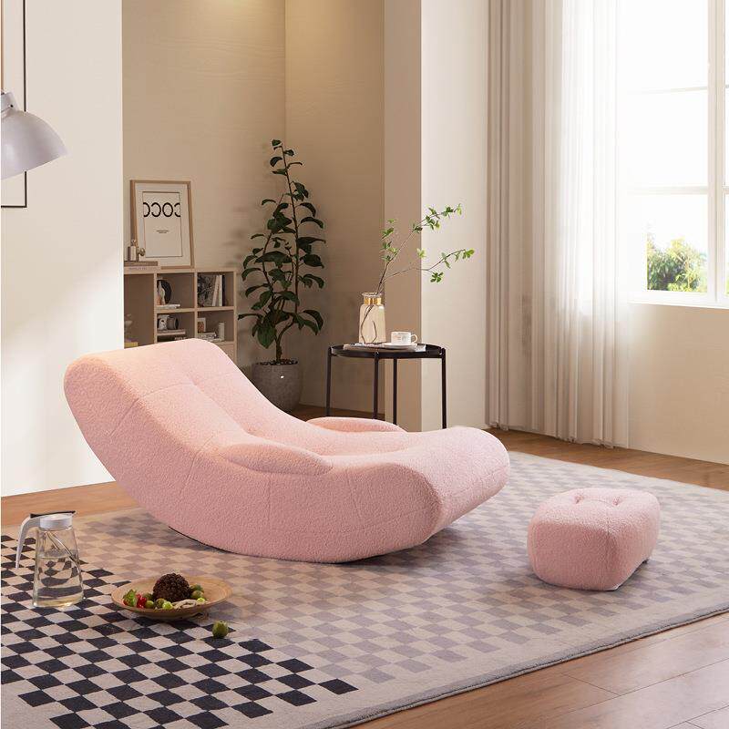 云朵多功能沙发可躺可睡单人家用客厅阳台可摇可转懒人沙发太空椅