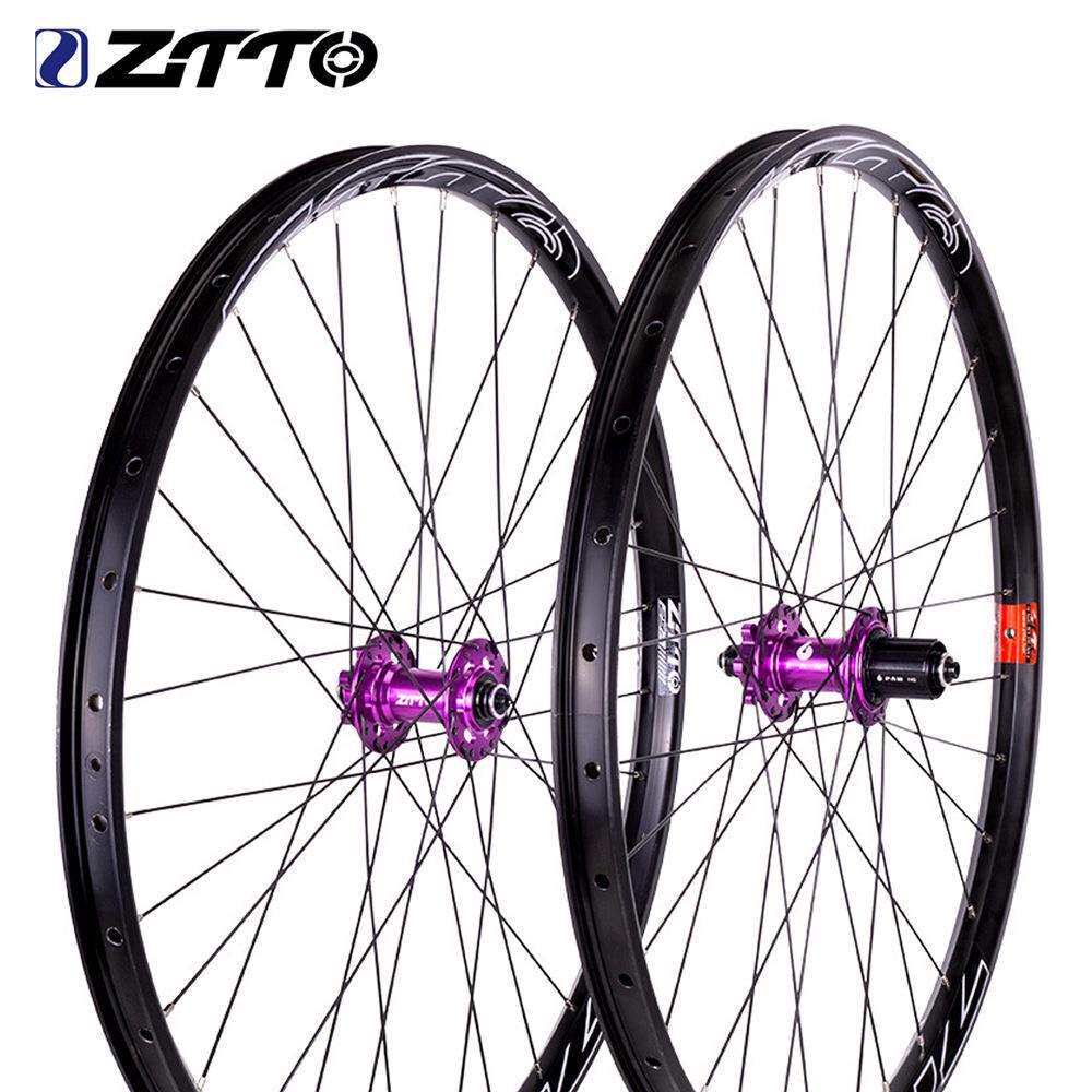 ZTTO山地车轮组26/27.5/29英寸轮圈 25mm宽轮辋 四培林6爪 P3车轮