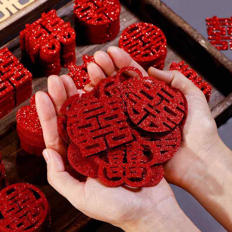 DUOBAO新婚结婚当天要撒喜字！寓意百年好合、早生贵子、福气多多,节庆用品/礼品,婚房装扮用品,淘宝优惠券,粉丝福利购,淘宝优惠卷