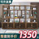 实木博古架多宝阁茶桌配套茶叶架展示柜新中式 古董架隔断置物架子