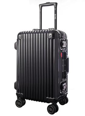 高档MBASS0ADOR大使箱包万向轮铝框拉李杆箱pc登机箱2寸2A5寸镜面