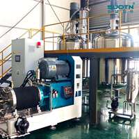 石墨烯浆料料生线项目涂料生产线能性钛白STTL粉产浆料系统工原功