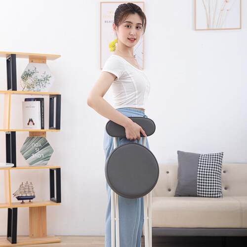 YS简约椅折叠椅子高酒吧台靠背脚白色吧台吧桌椅TWF子吧凳子F餐椅