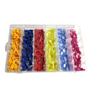 厂家直销T型免破主线分支接线夹组合 240pcs快速接线盒装端子